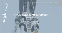 Desktop Screenshot of physio-roessler.de